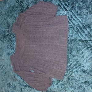 Size 2X Falls Creek cable net sweater.